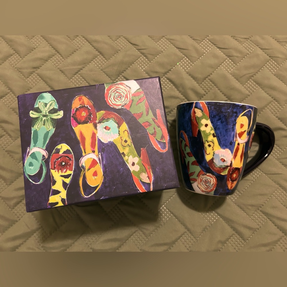 NEW - Strappy Heels box mug